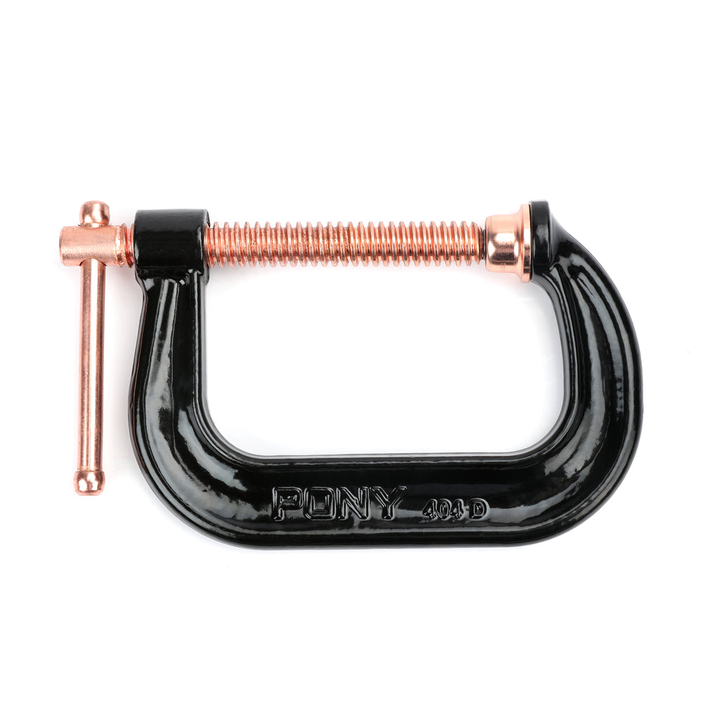 Pony 4" Drop-Forged Steel C-Clamp