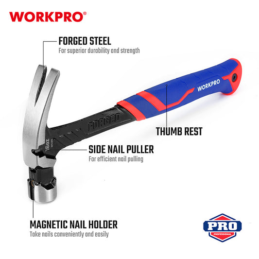 Drop Forged Hammer 16Oz