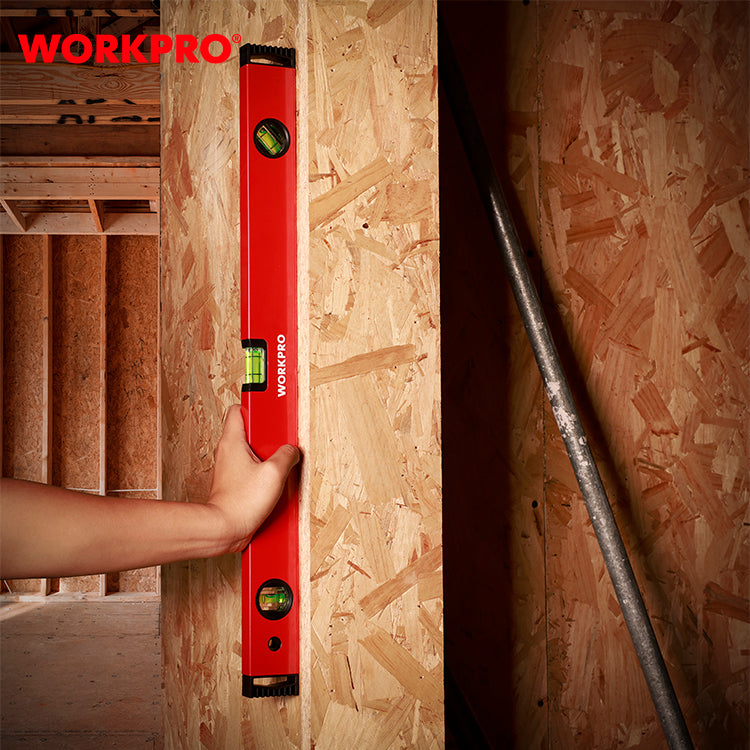Workpro Aluminium 600mm Spirit Level