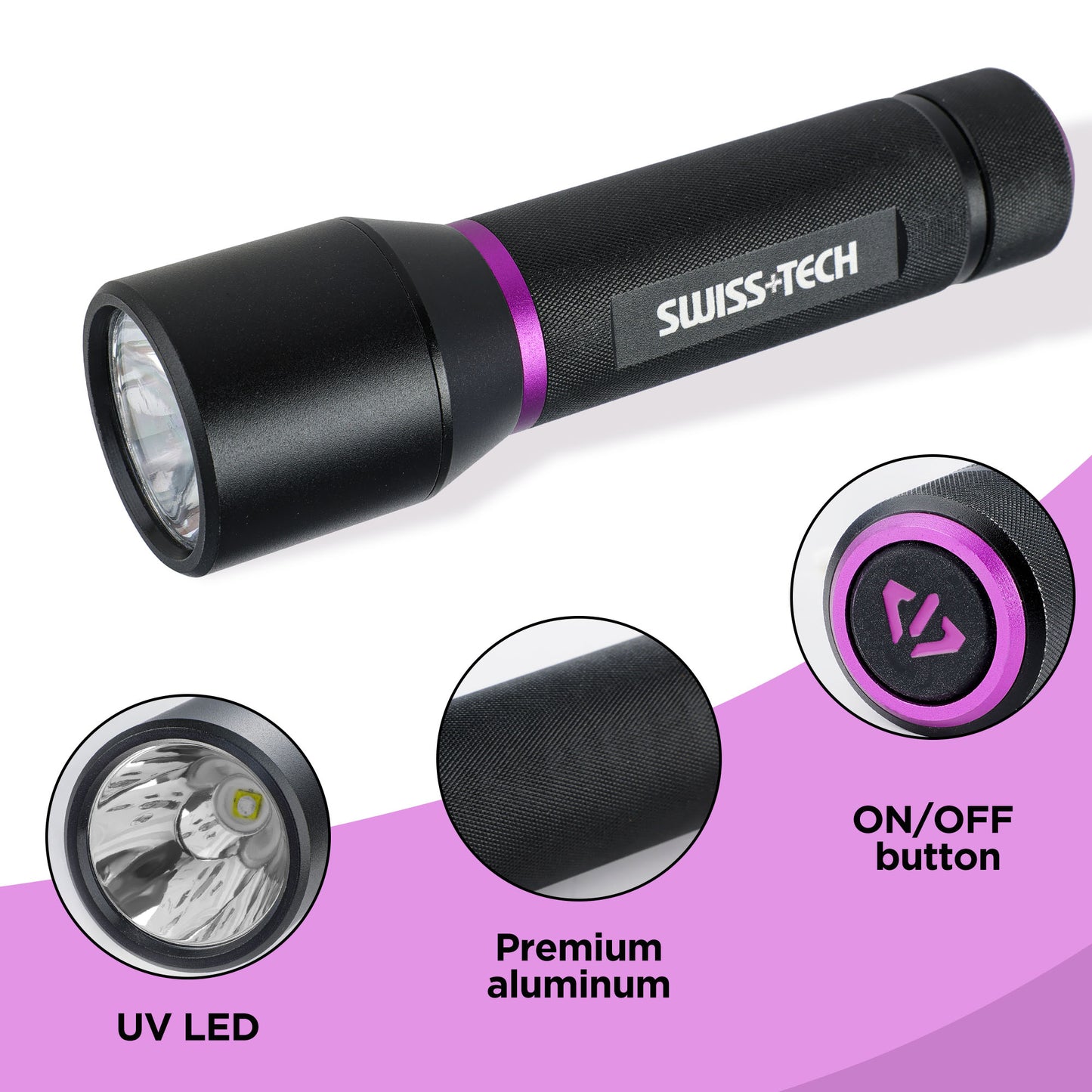3AAA UV Torch