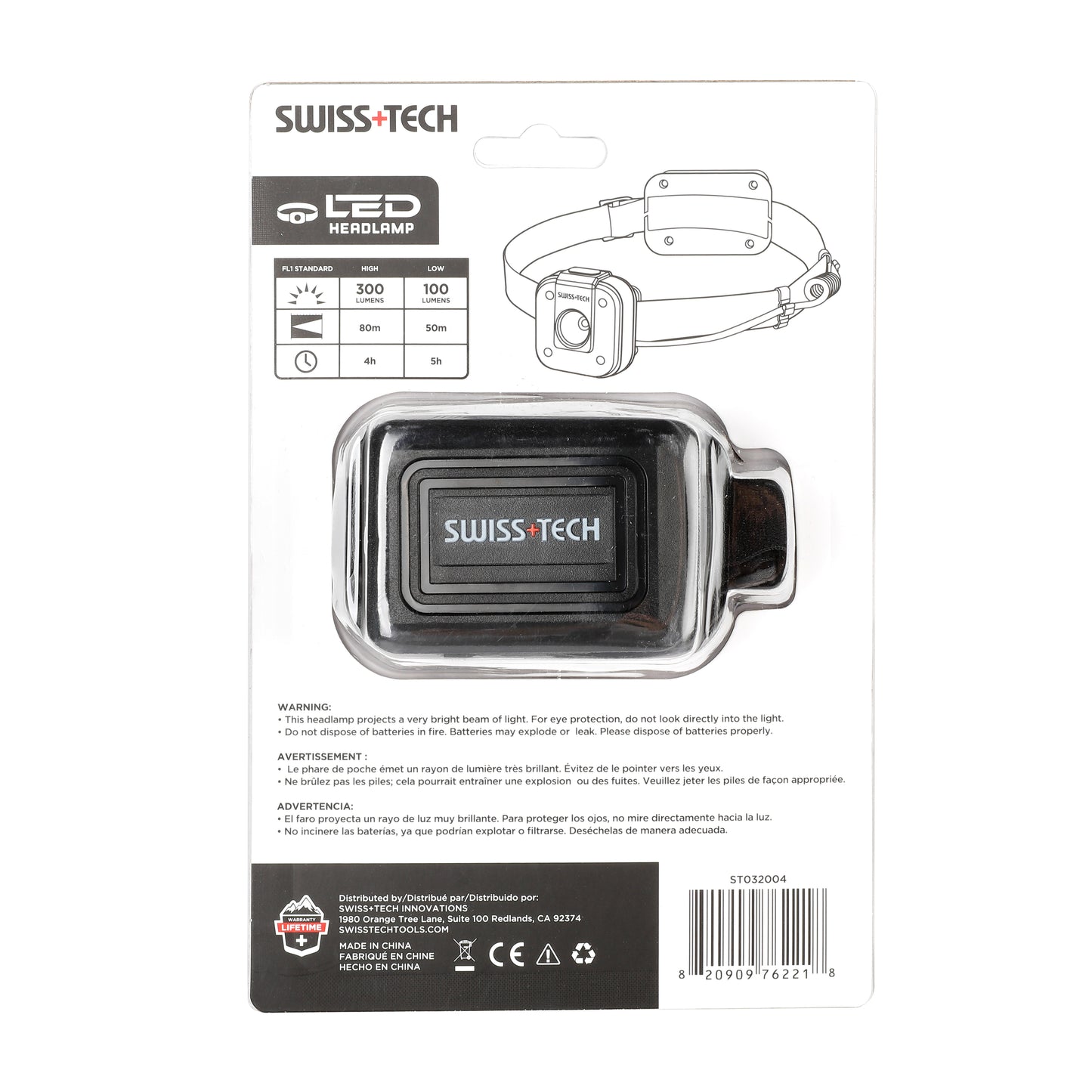 Rechargeable Headtorch