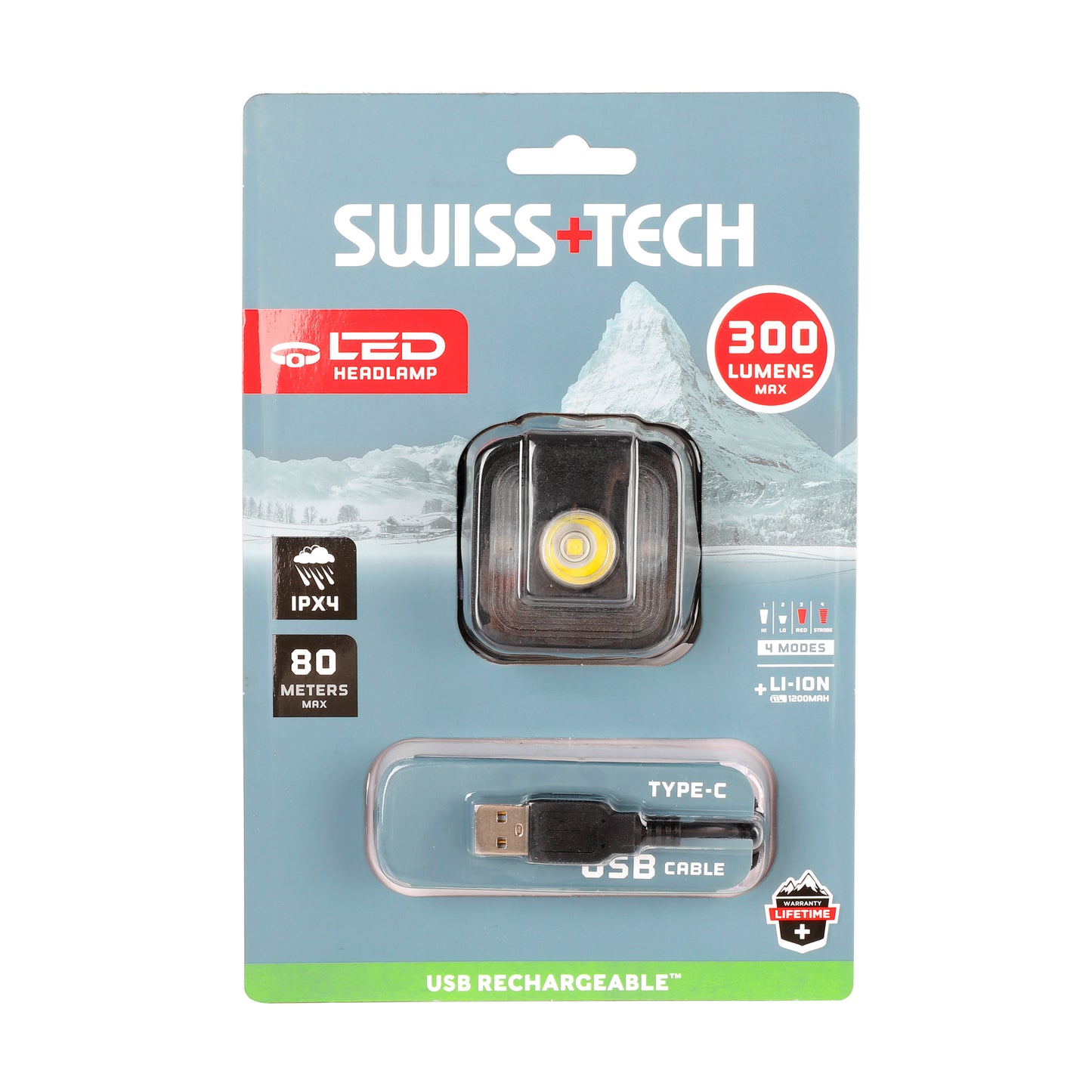 Rechargeable Headtorch