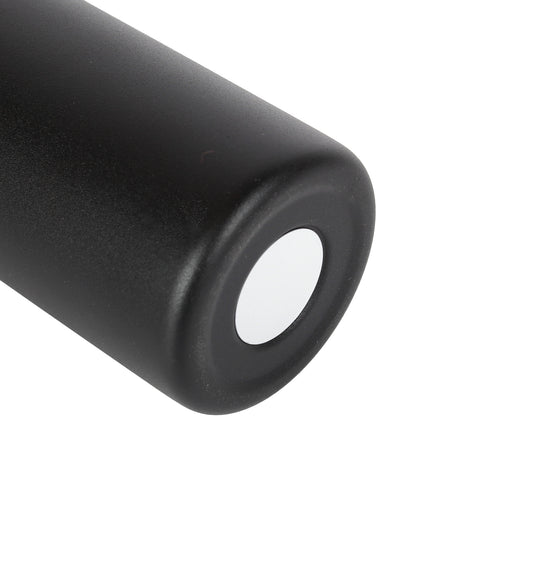 Stainless Steel Bottle 500ml/17Oz Screw Lid Black