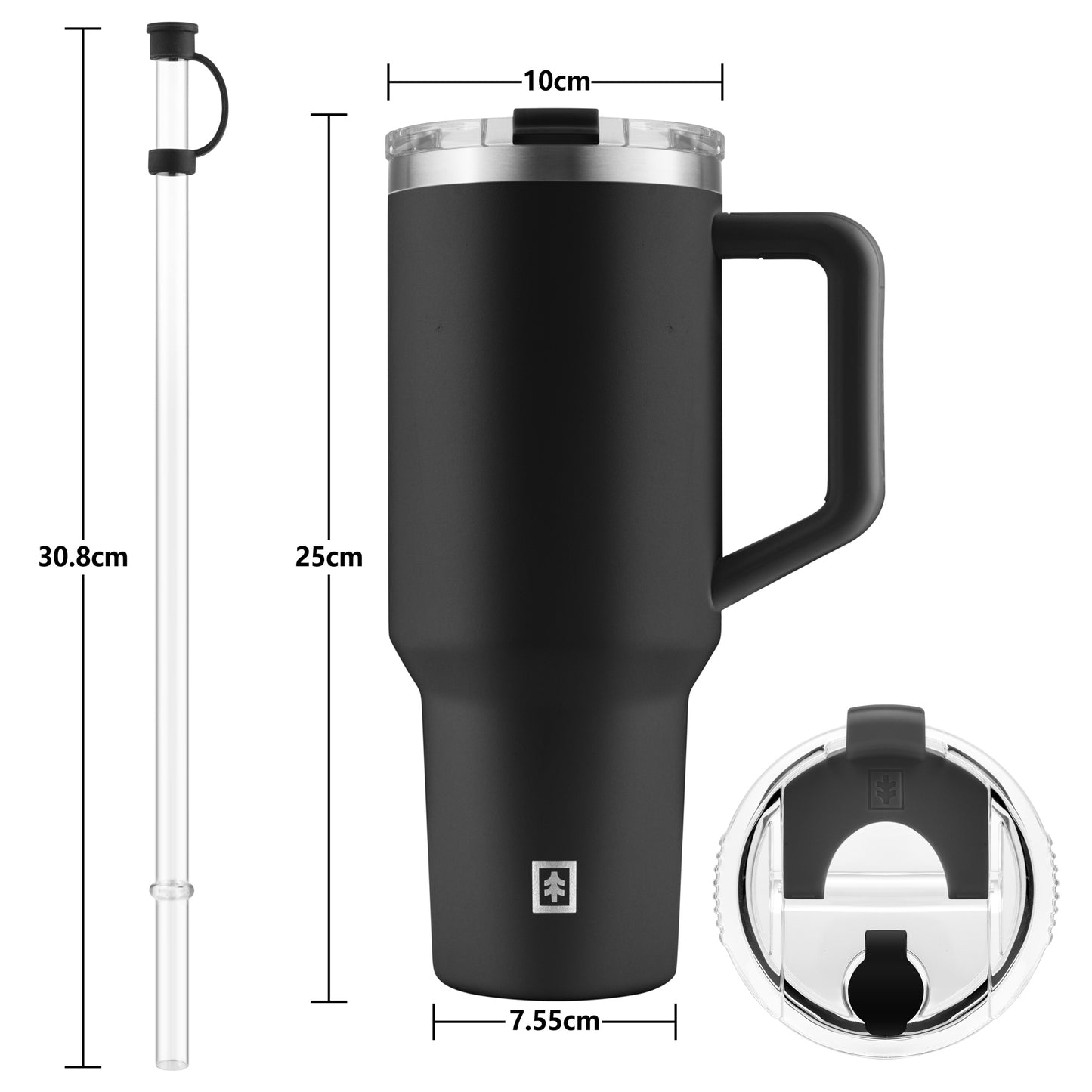 Zelda 1180ml/40Oz Bottle Black