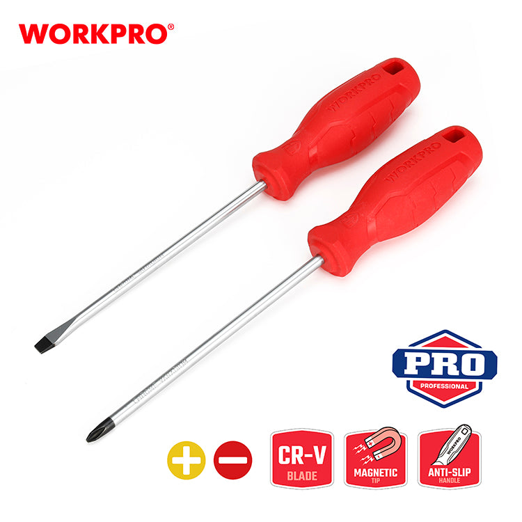 2 Piece CR-V Screwdriver Set