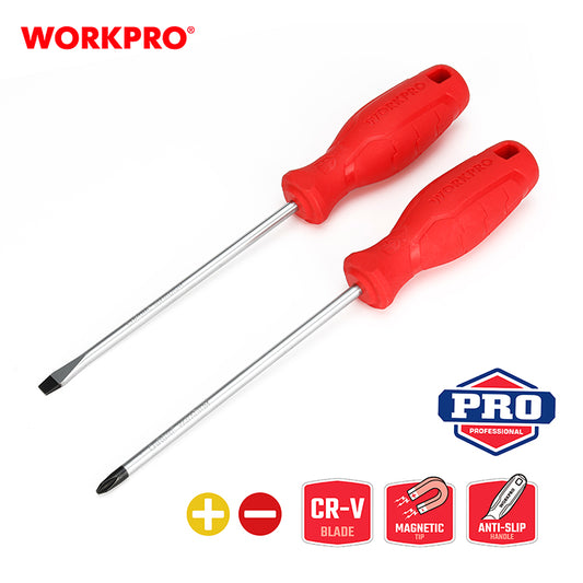 2 Piece CR-V Screwdriver Set