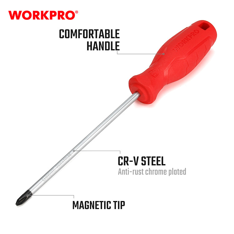 2 Piece CR-V Screwdriver Set
