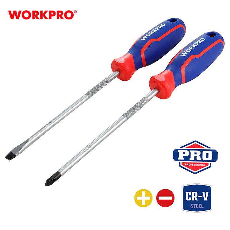 2 Piece CR-V Screwdriver Set