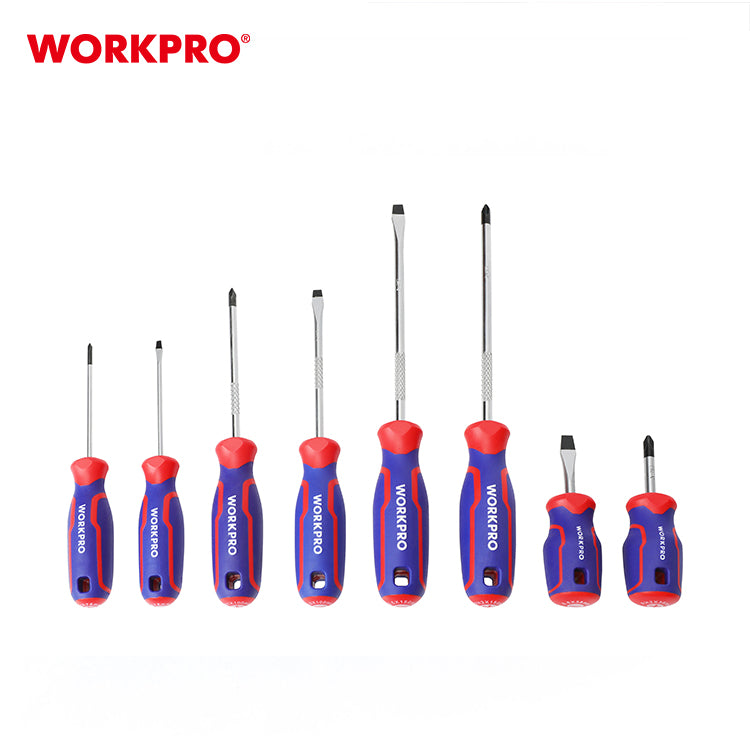 8 Piece CR-V Screwdriver Set