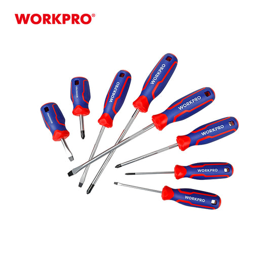 8 Piece CR-V Screwdriver Set