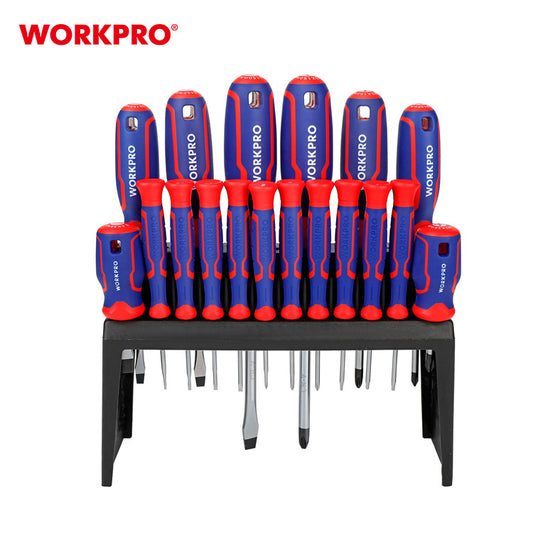 18 Piece CR-V Screwdriver Set