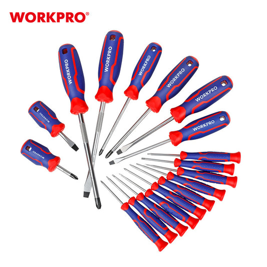 18 Piece CR-V Screwdriver Set