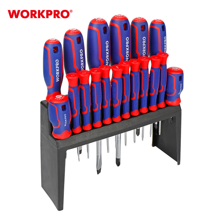 18 Piece CR-V Screwdriver Set