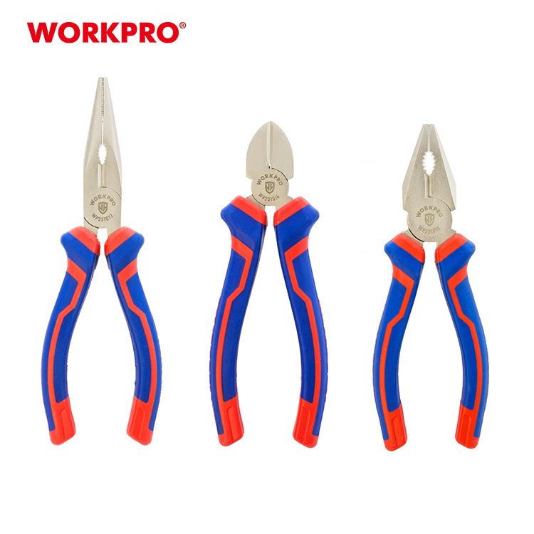 3 Piece Pliers Set 160mm, 160mm, 160mm