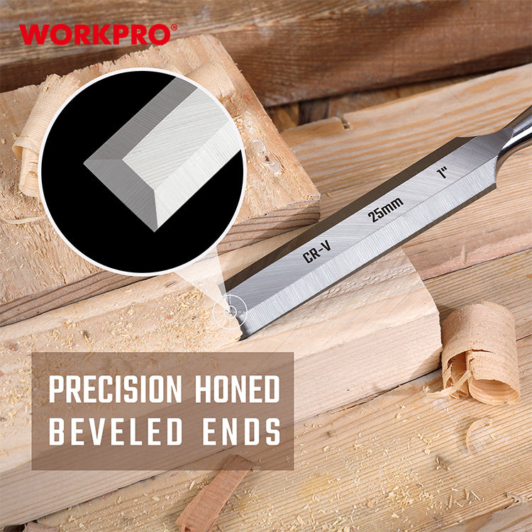 3 Piece Wood Chisel Set
