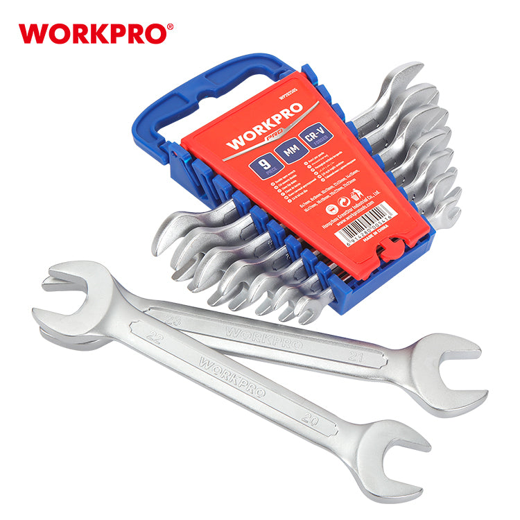 9 Piece Double Open Spanner Set