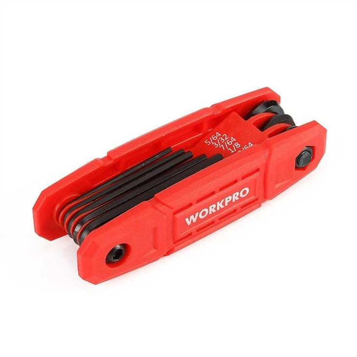 9 Piece Folding Hex Key Set