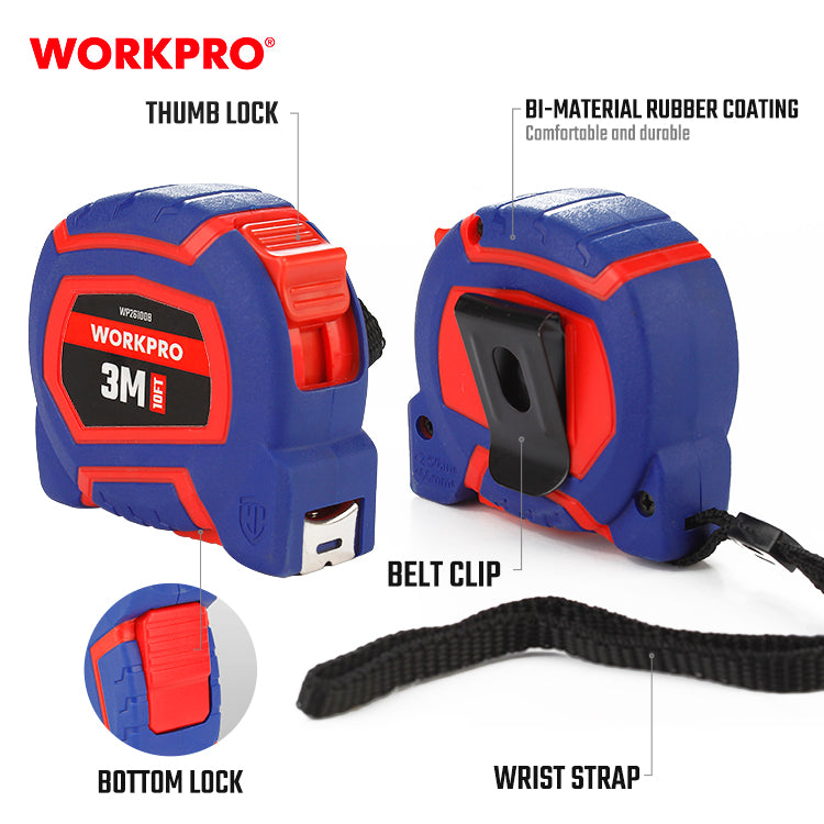 Nylon Coated Tape Measure 3m