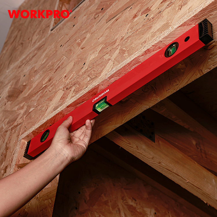 Workpro Aluminium 400mm Spirit Level