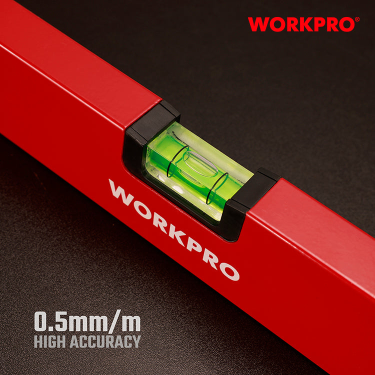 Workpro Aluminium 600mm Spirit Level
