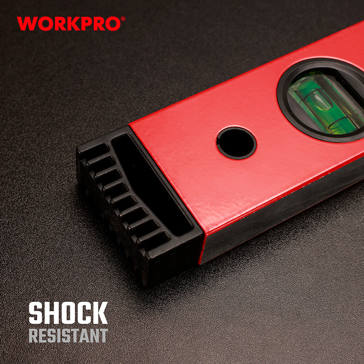 Workpro Aluminium 600mm Spirit Level