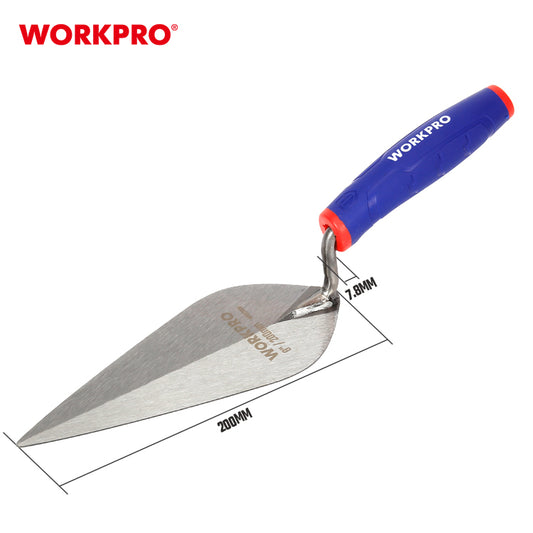 Workpro Pointed Bricklaying Trowel 200mm